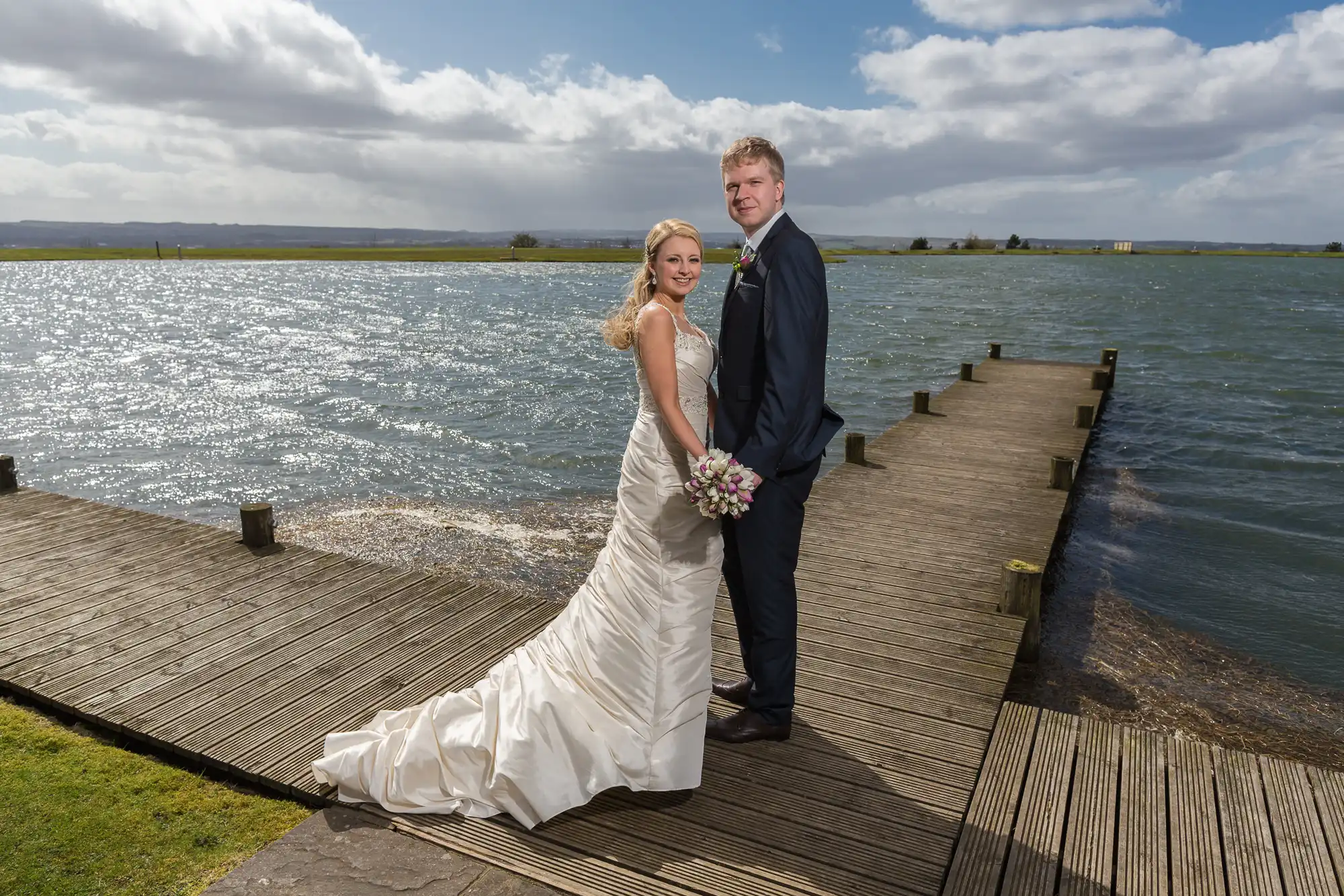 The Vu wedding photographer - newlyweds Nicola and Andrew during their photoshoot