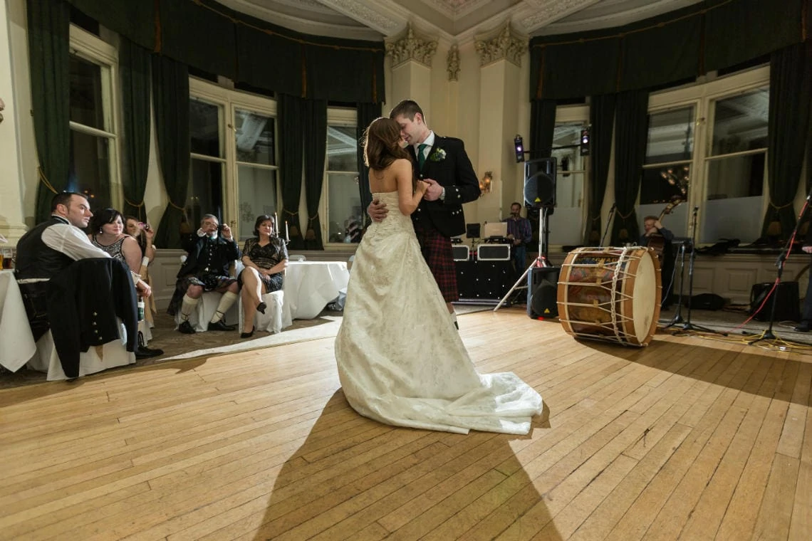 Holyrood Suite - newlyweds' first dance