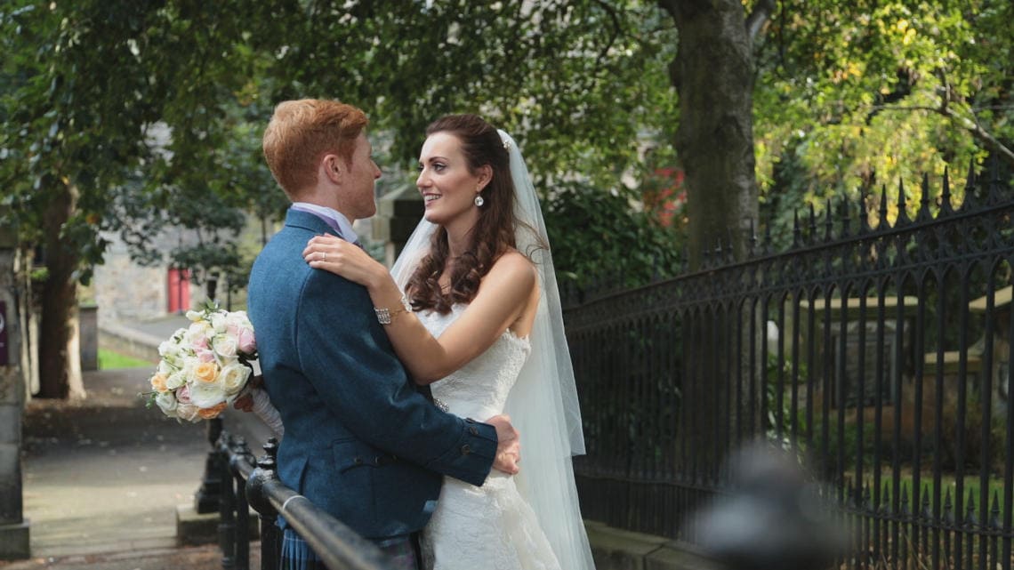 Caledonian Edinburgh wedding video highlights edit of Joy and Nick’s fabulous day