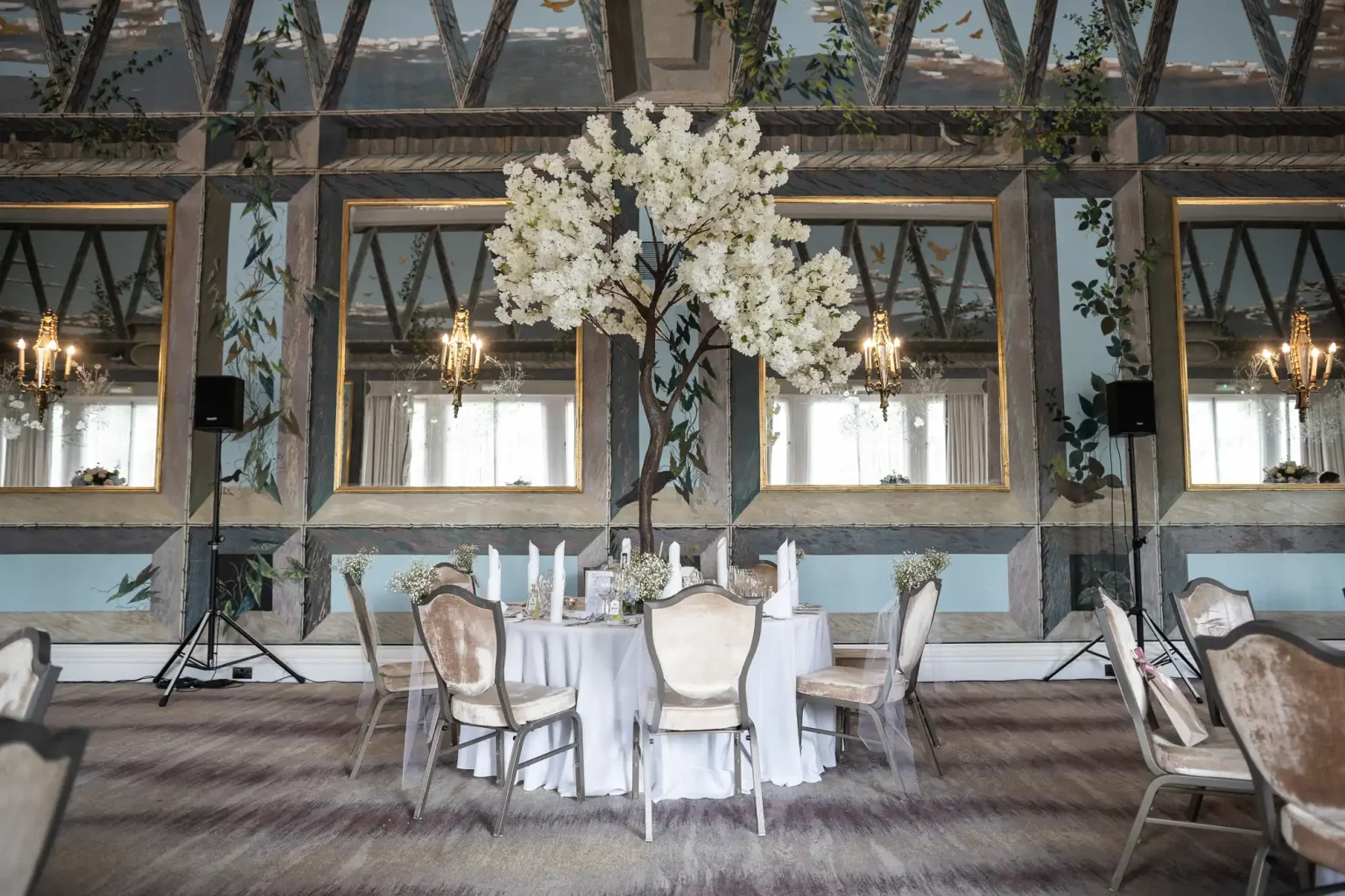 top table in the Castle Suite