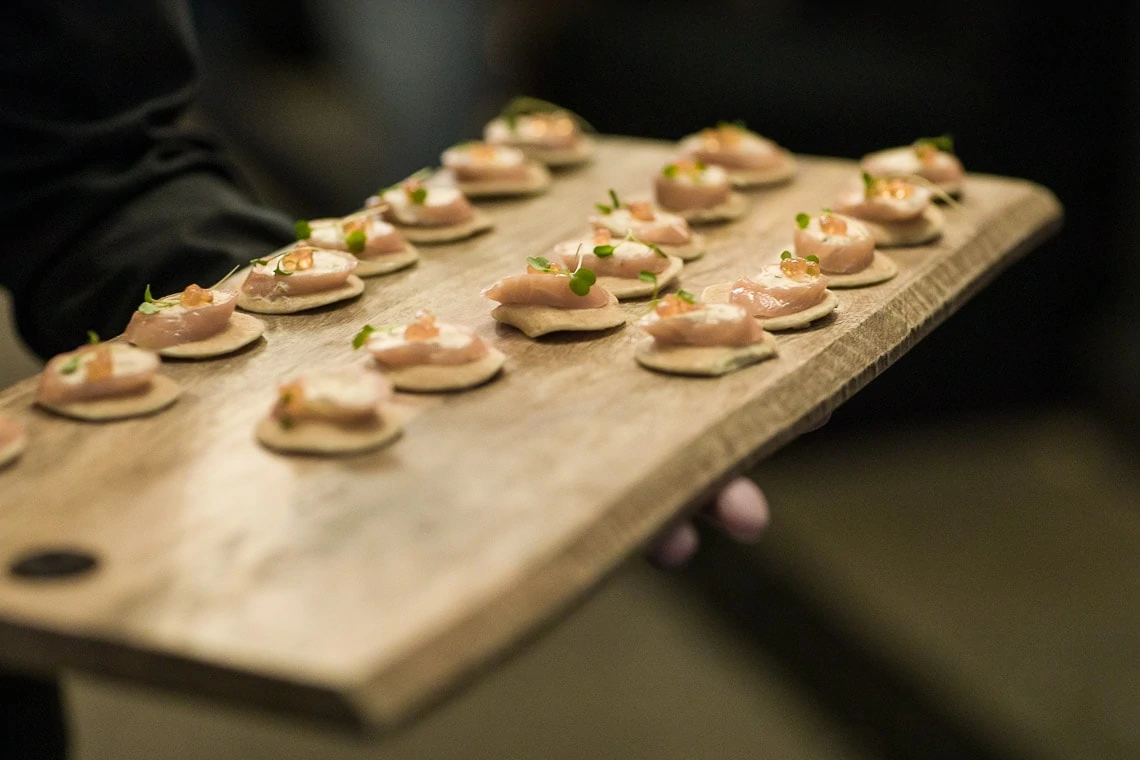 canapes for guests