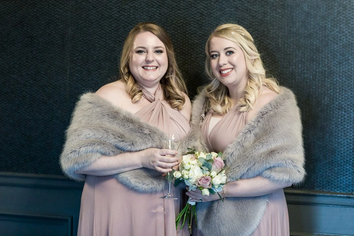 two bridesmaids