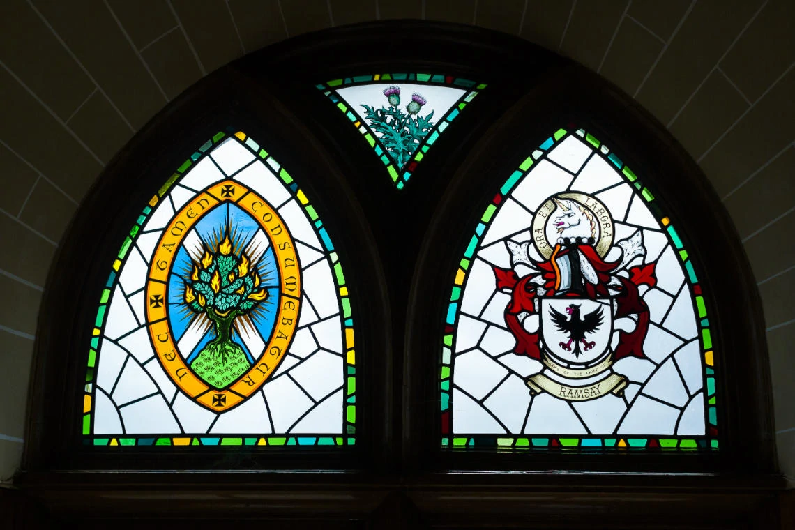 Chapel - stained glass windows