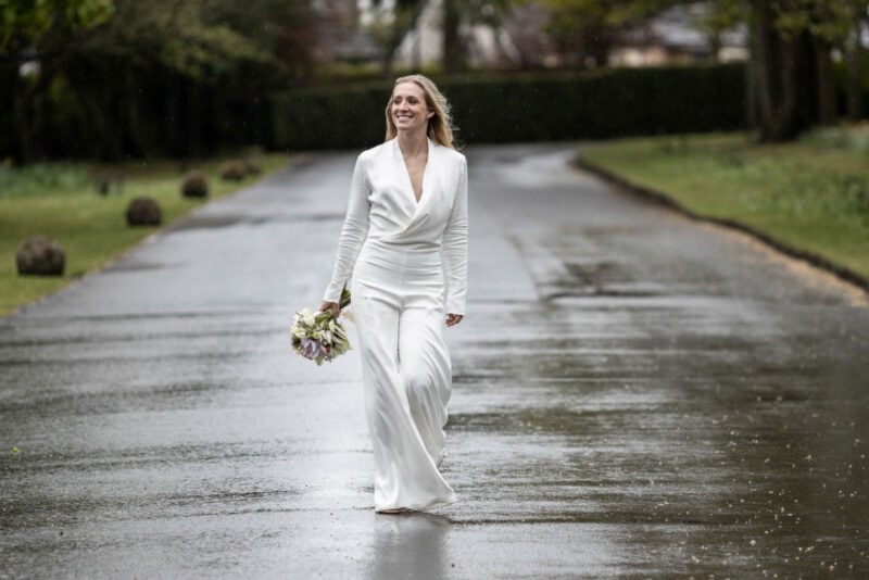 Bride Molly at Prestonfield House