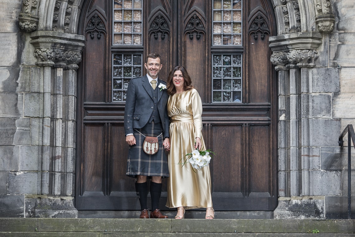 City Chambers Edinburgh Wedding Ceremony Photos - Kenny and Sarah