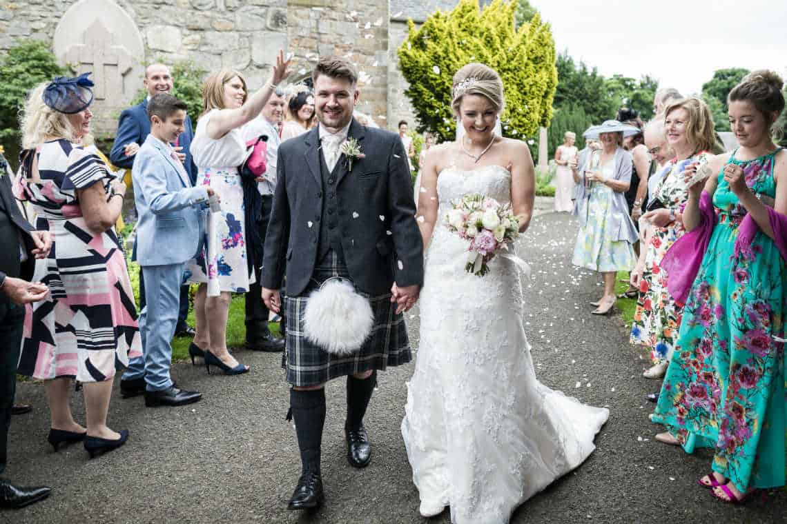 Cramond Kirk - Sarah and Stuart
