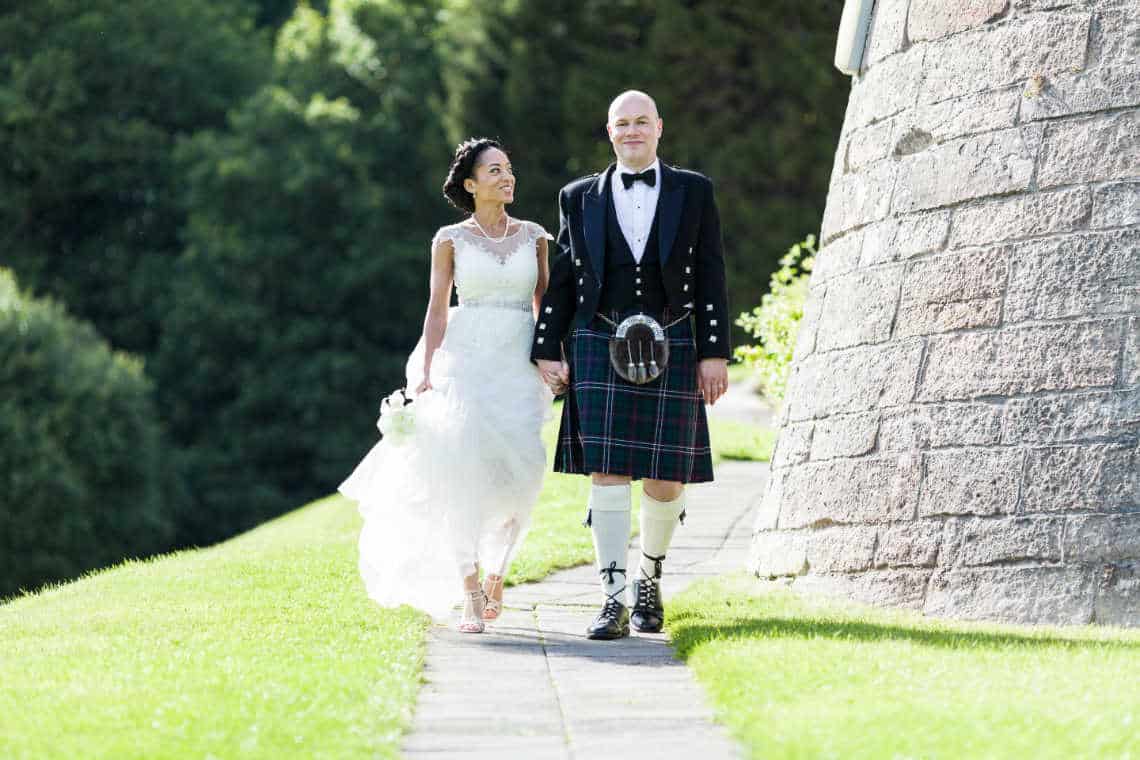 Dalhousie Castle - Nikki and Tony
