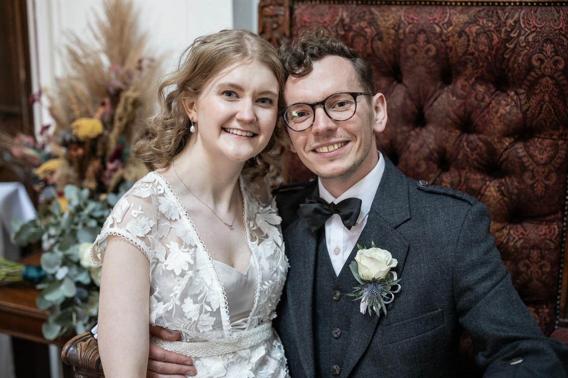 Dalhousie Castle photographer for Lauren and Dan