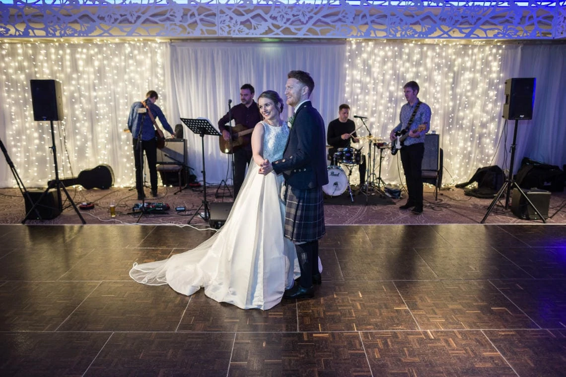 Dalmahoy Suite - bride and groom first dance