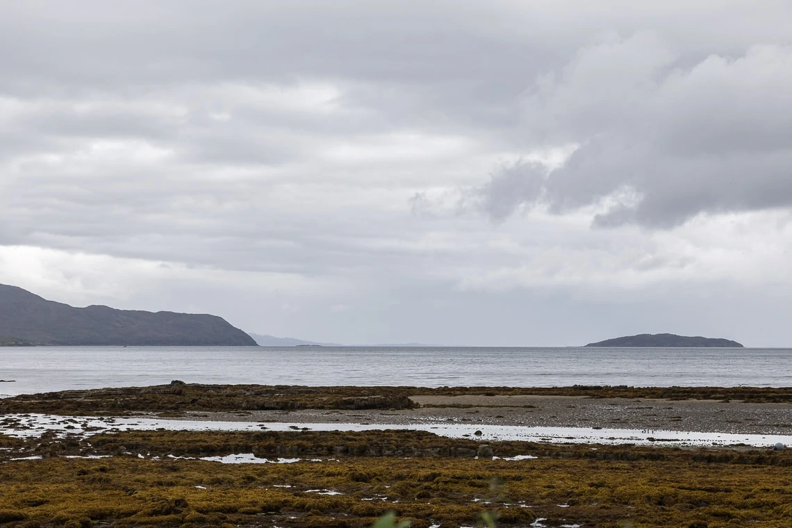 view from Willowbank Cottage, Broadford, Isle of Skye