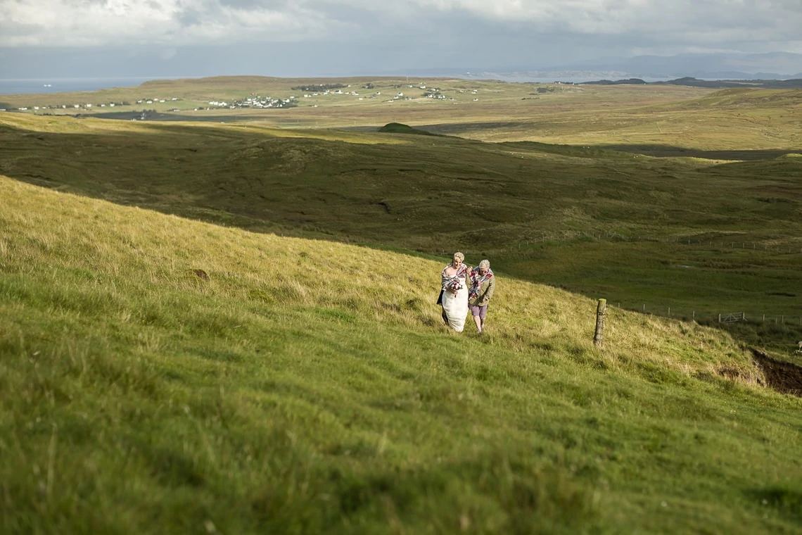 bridal processional Quiraing Isle of Skye