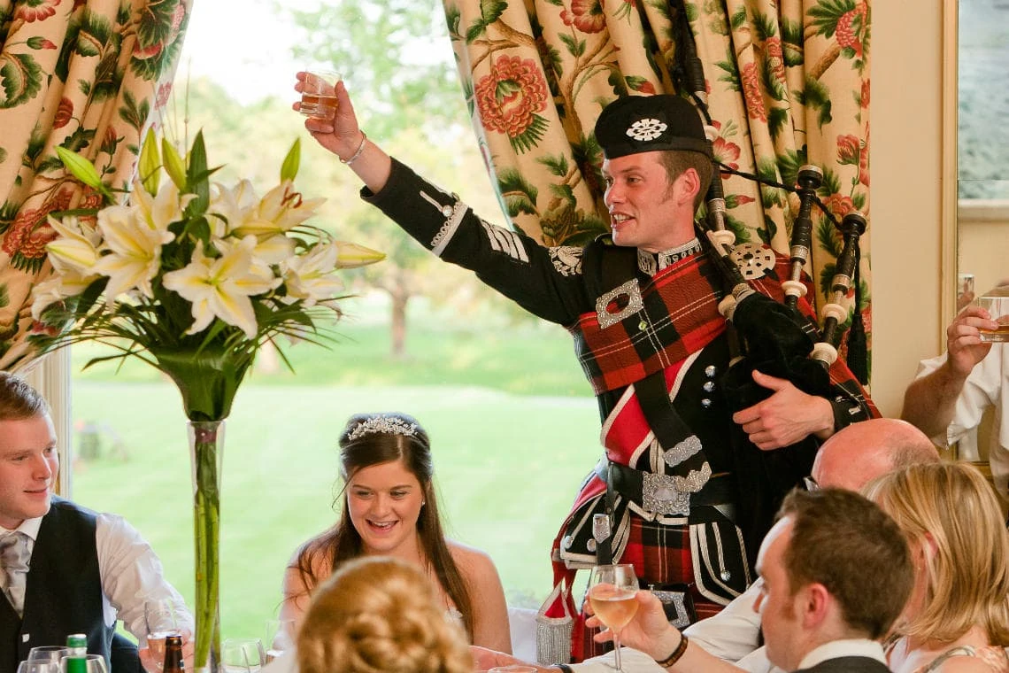 Piper Roddy raises a toast in The Croquet Room