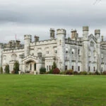 Dundas Castle exterior view from the lawn