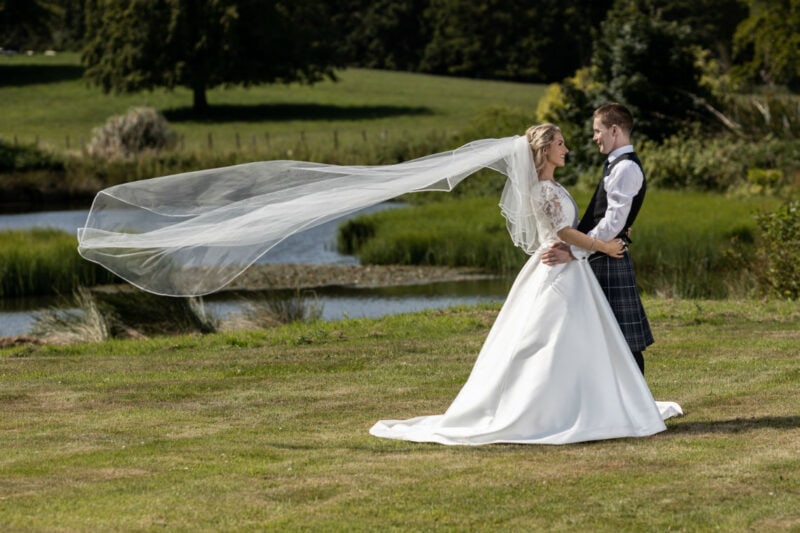 Dunglass Estate wedding photographers for Katie and Ross