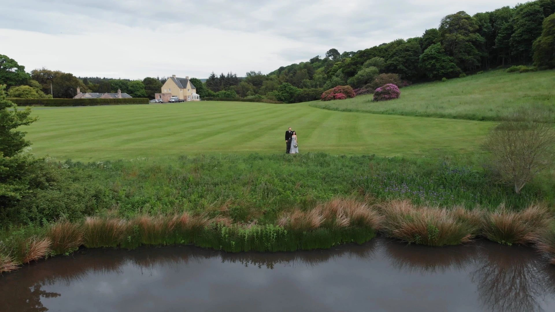 Dunglass Estate Videographer For Marielle And Graham