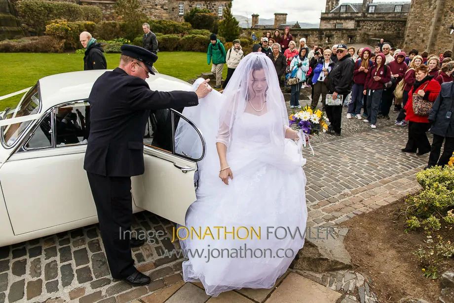 Edinburgh Castle wedding -1017