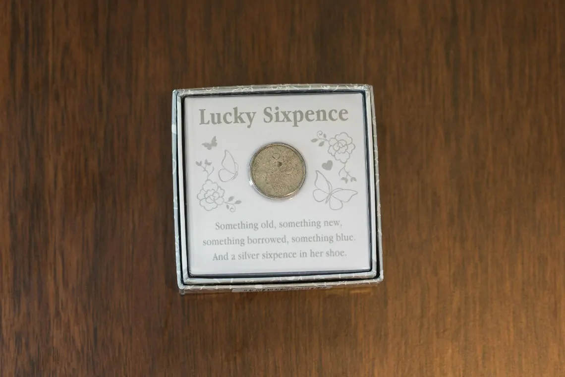 sixpence 'something old' for luck