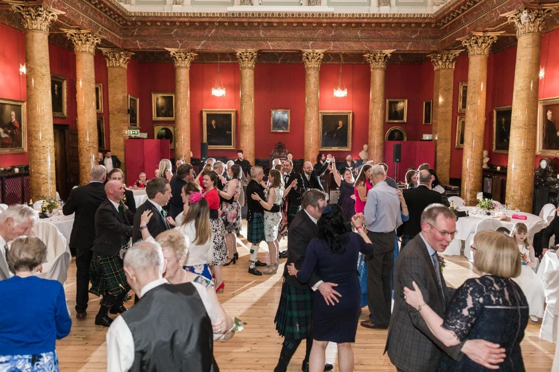 Great Hall evening reception dancing