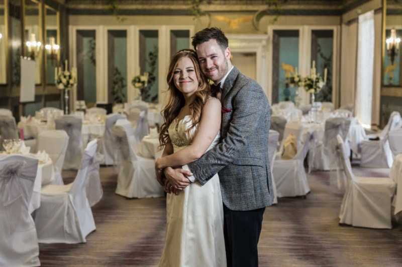 Holly and David Waldorf Astoria Caledonian Hotel Wedding Photographer