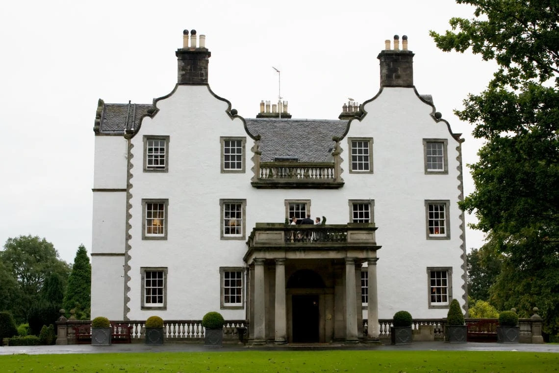 Prestonfield House viewed from the lawn