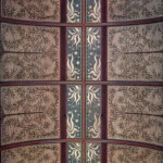 ceiling detail of Mansfield Traquair