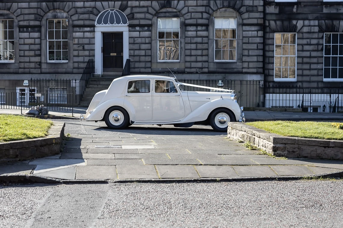Bentley classic wedding car