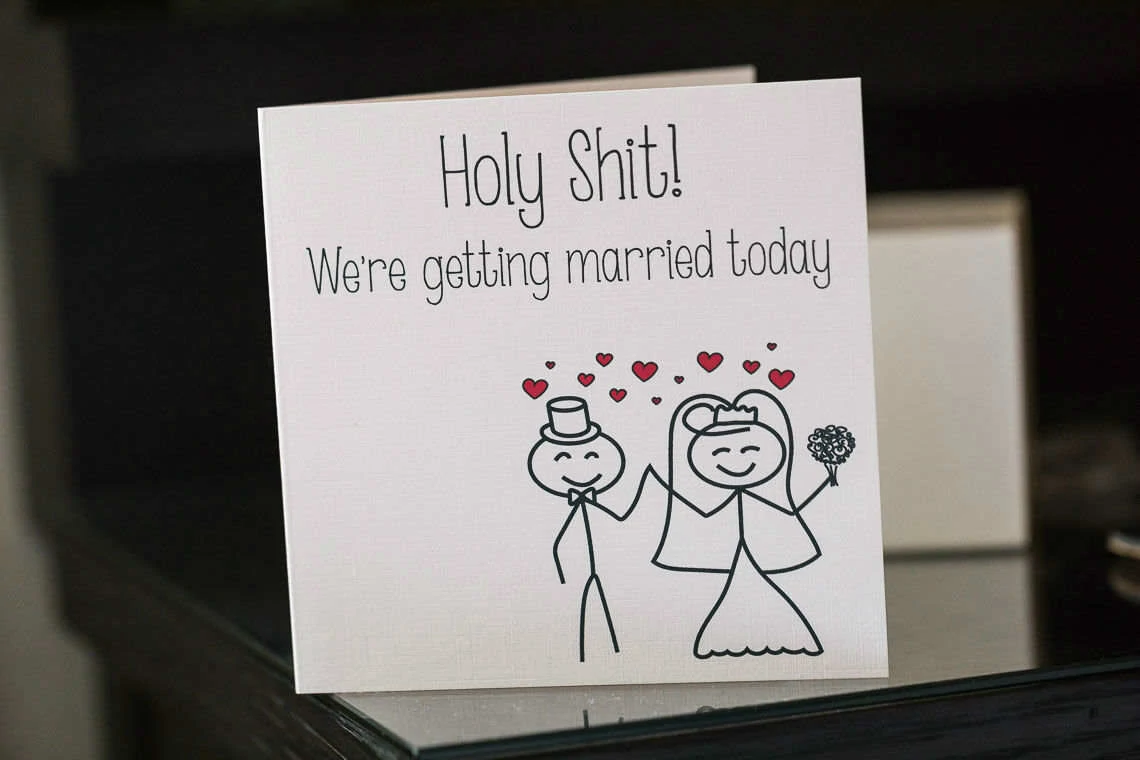 wedding greeting card photo