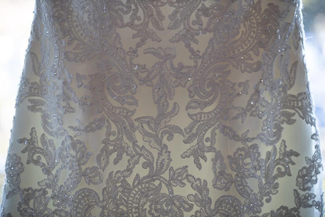 bride dress fabric pattern