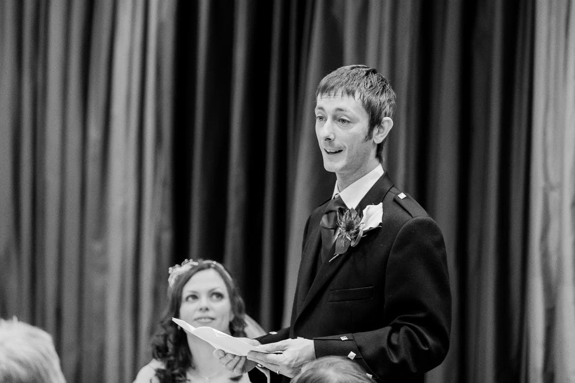 groom speech