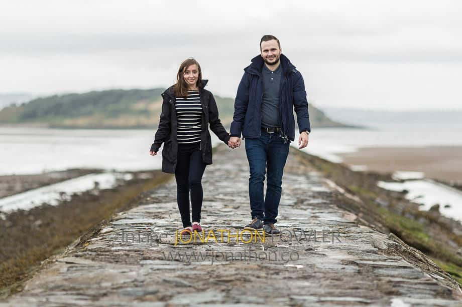 Couple Photography Session At Cramond in Edinburgh With Gary And Sarah