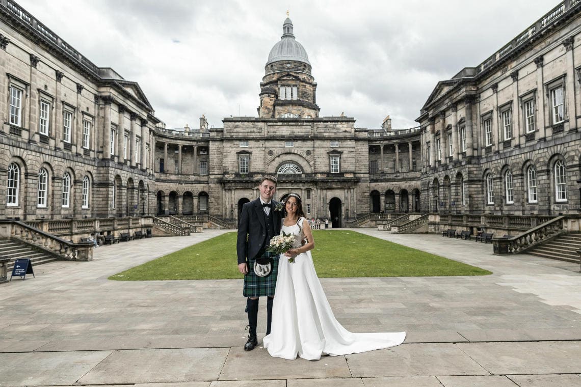 Rebecca and Ross St Mary's Cathedral and Waldorf Astoria Edinburgh The Caledonian Hotel Wedding Photographers
