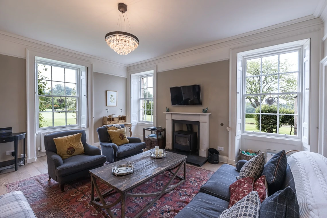 Sea View House drawing room