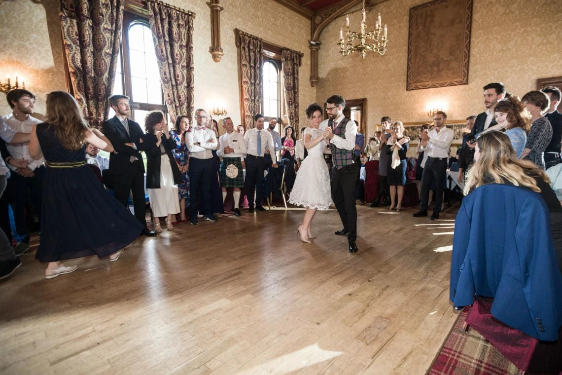 The Sir Alexander Room - newlyweds' first dance