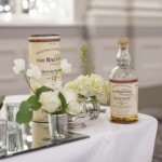 whisky on the ceremony table