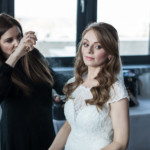 bridal preparations in the Forthview Suite