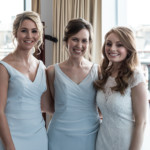 bride and bridesmaids in the Forthview Suite