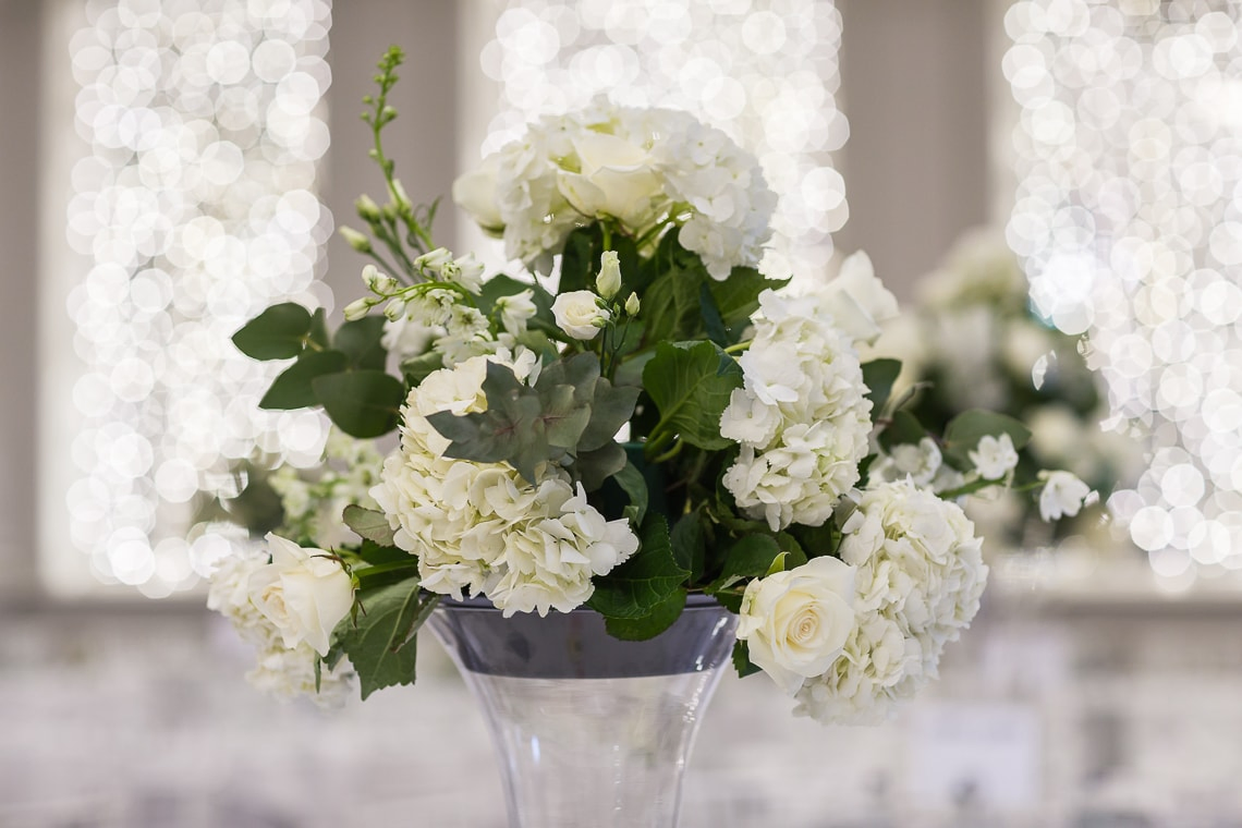 King's Hall table flowers