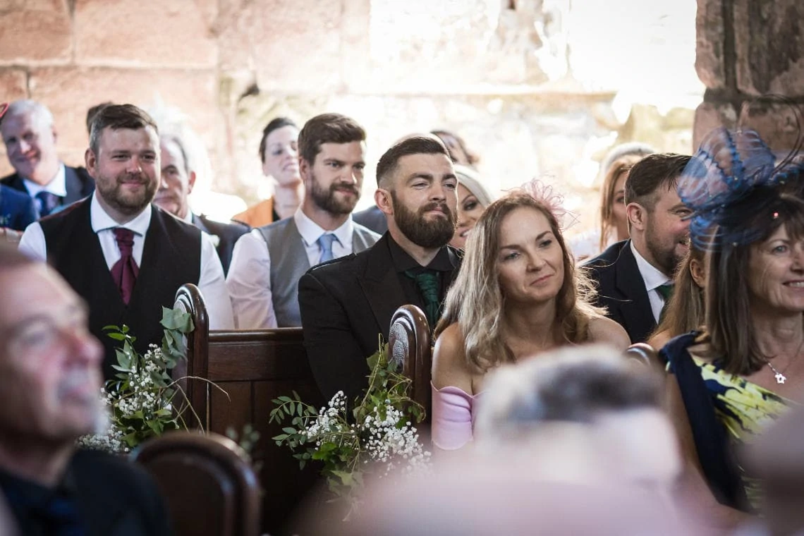 guests during ceremony