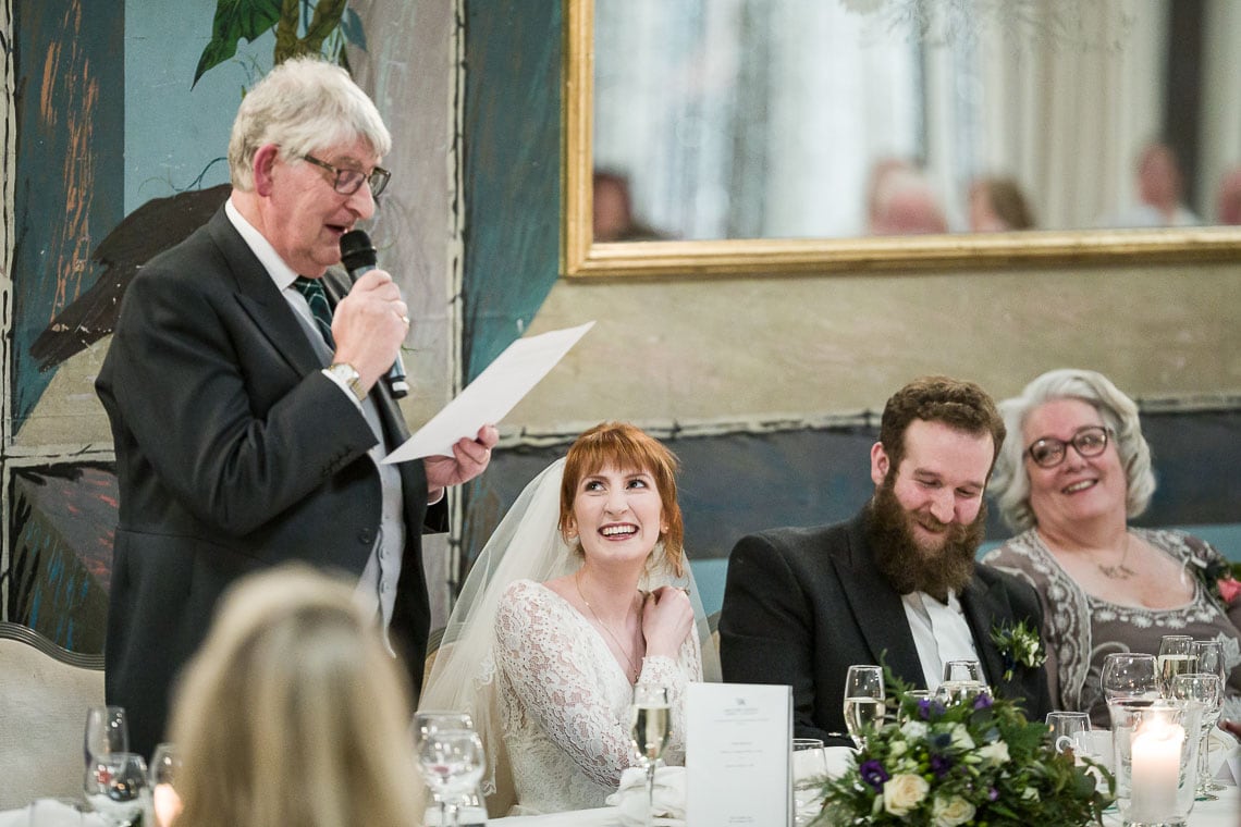 father of the bride speech at The Caledonian Hotel wedding