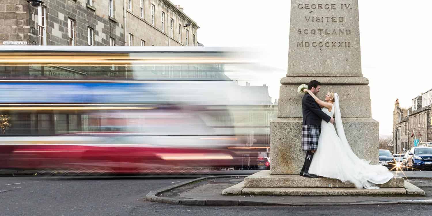 Wedding photographer in Edinburgh - George Hotel wedding Andrew and Claire