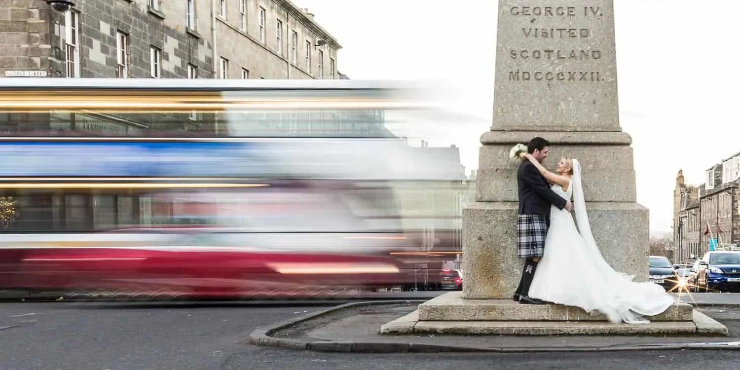 Wedding photographer in Edinburgh - George Hotel wedding Andrew and Claire