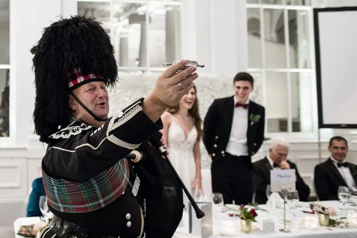 piper toast to the newlyweds