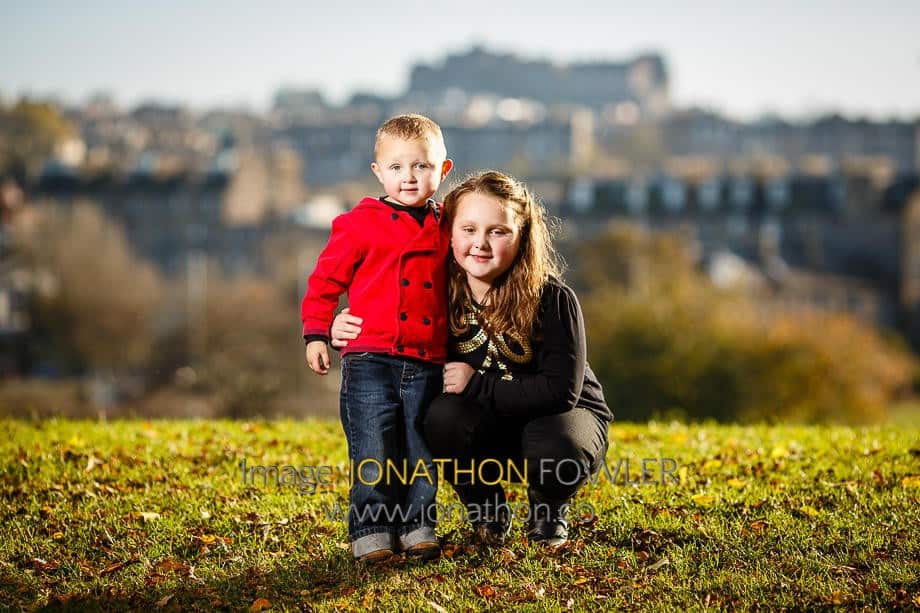 Family Photo Shoot at Inverleith Park